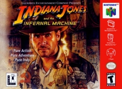 Indiana Jones and the Infernal Machine cover art