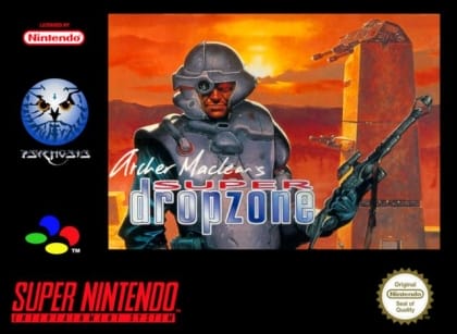 Archer MacLean's Super Dropzone cover art