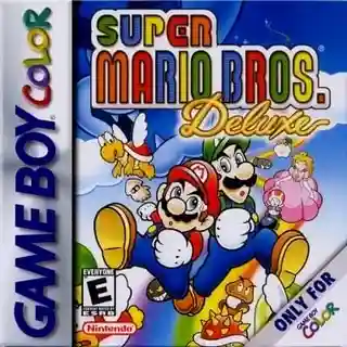 Super Mario Bros. Deluxe cover art
