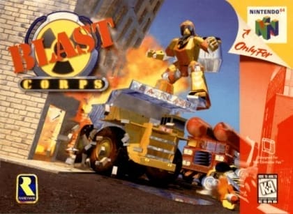 Blast Corps cover art