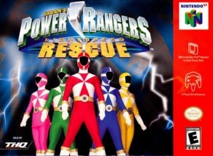 Power Rangers: Lightspeed Rescue cover art