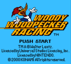 Woody Woodpecker Racing (USA) cover art