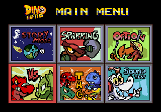 Dino Fighters (beta v.0.1) (Brazil) (Unl) cover art
