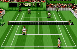 Pete Sampras Tennis (USA, Europe) (J-Cart) cover art