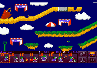 Lemmings 2 - The Tribes (Europe) cover art
