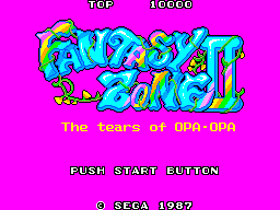 Fantasy Zone II - Opa-Opa no Namida (Japan) cover art