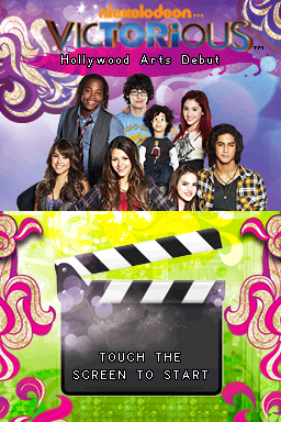 Victorious - Hollywood Arts Debut (USA) (En,Fr,De,Es,It) cover art