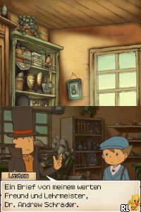 Professor Layton und die Schatulle der Pandora (Germany) cover art