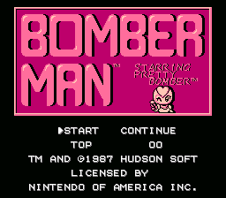 Bomberman, Starring Pretty Bomber cover art
