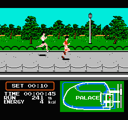 Family Trainer: Jogging Race cover art