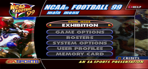NCAA Football 99 (USA) cover art