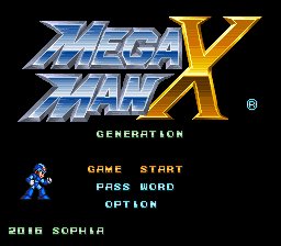 Megaman X - Generation (dashfix) cover art